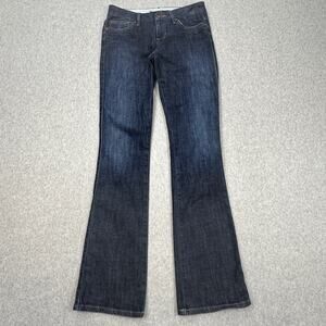 Joe's Jeans WMNS 27 Denim Honey Medium Wash Bootcut Low Rise Blue Stretch Pants